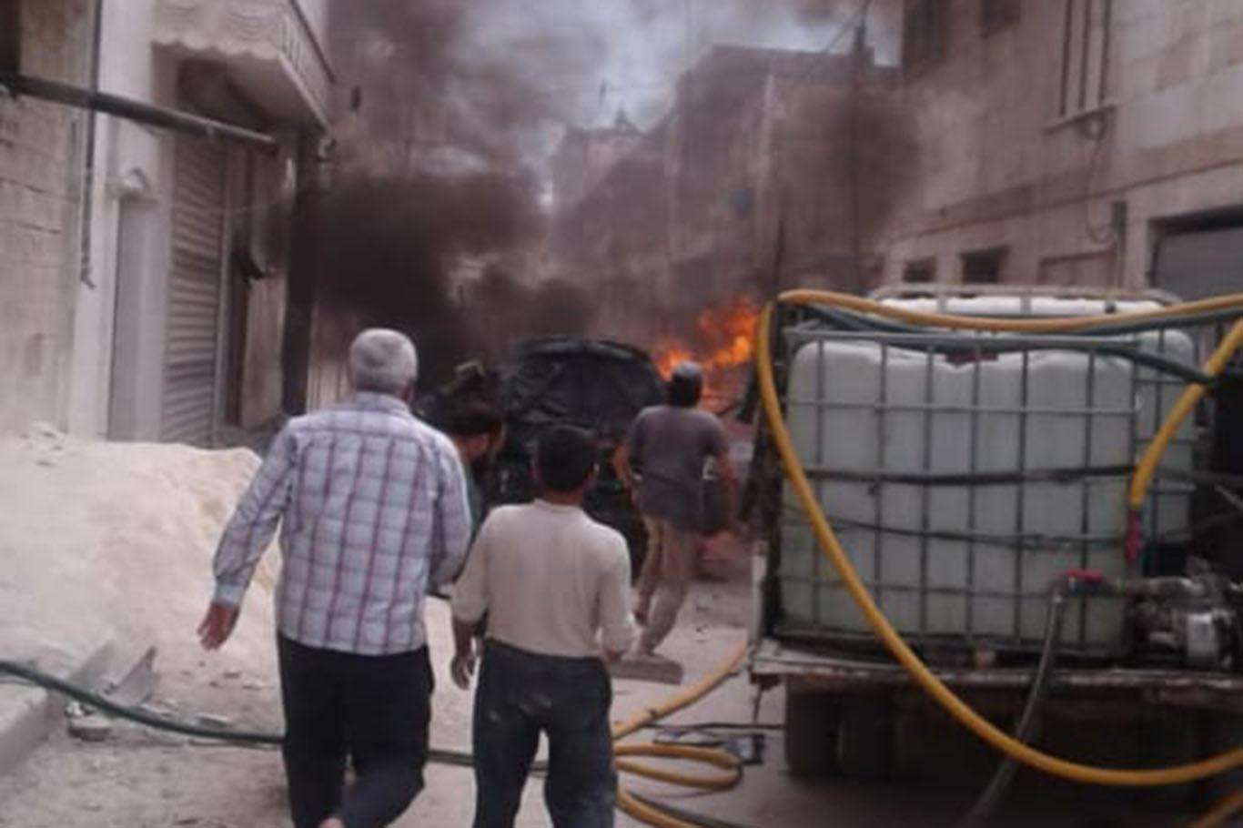 El Bab'daki bombalı saldırıda ölü sayısı 14'e, yaralı 50'ye yükseldi El Bab'daki bombalı saldırıda ölü sayısı 14'e, yaralı 50'ye yükseldi
